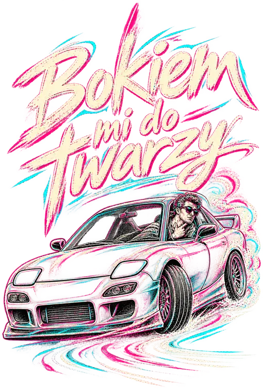 Bokiem mi do twarzy – Mazda RX-7
