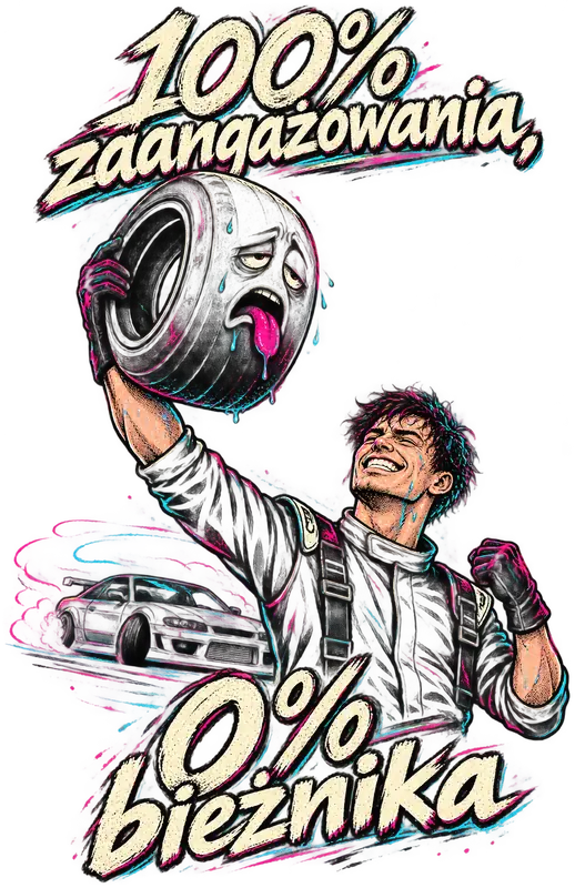 100% zaangażowania, 0% bieżnika