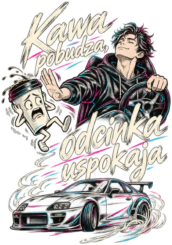 Kawa pobudza, odcinka uspokaja