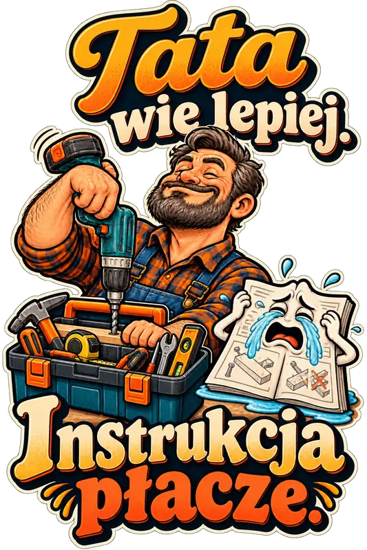 Tata wie lepiej. Instrukcja płacze. – Majsterkowicz