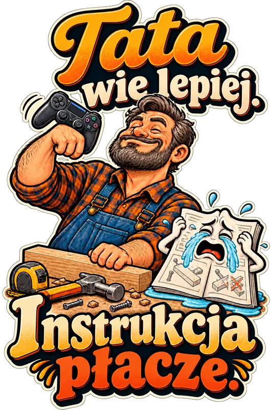 Tata wie lepiej. Instrukcja płacze. – Gracz