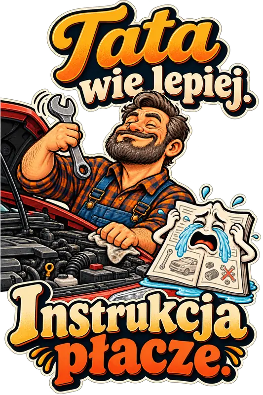 Tata wie lepiej. Instrukcja płacze. – Mechanik