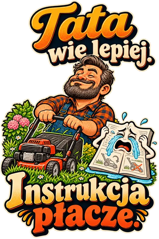 Tata wie lepiej. Instrukcja płacze. – Ogrodnik