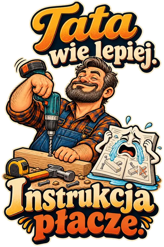 Tata wie lepiej. Instrukcja płacze.