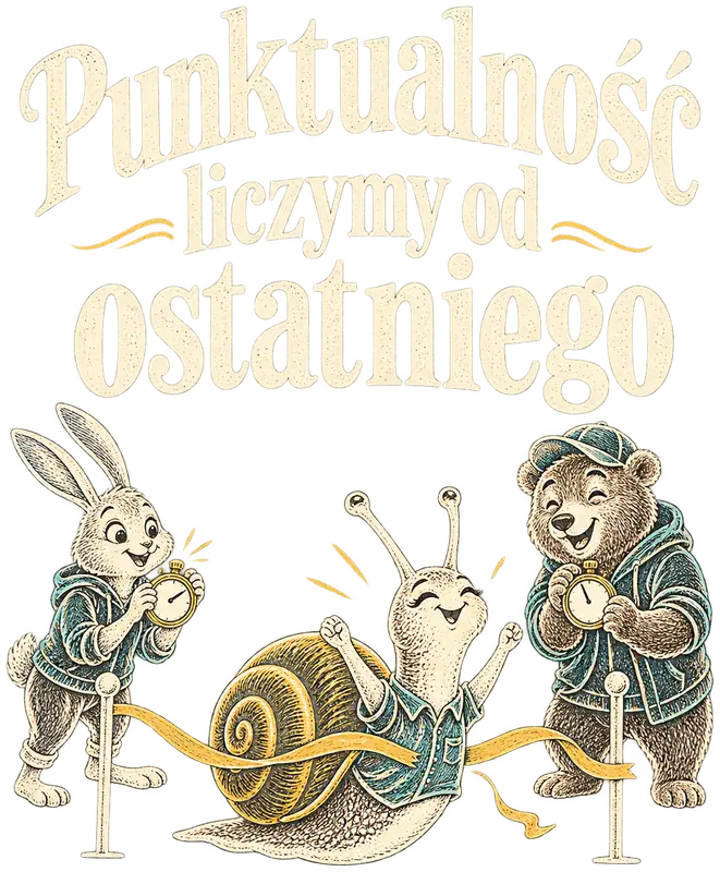 Punktualność liczymy od ostatniego