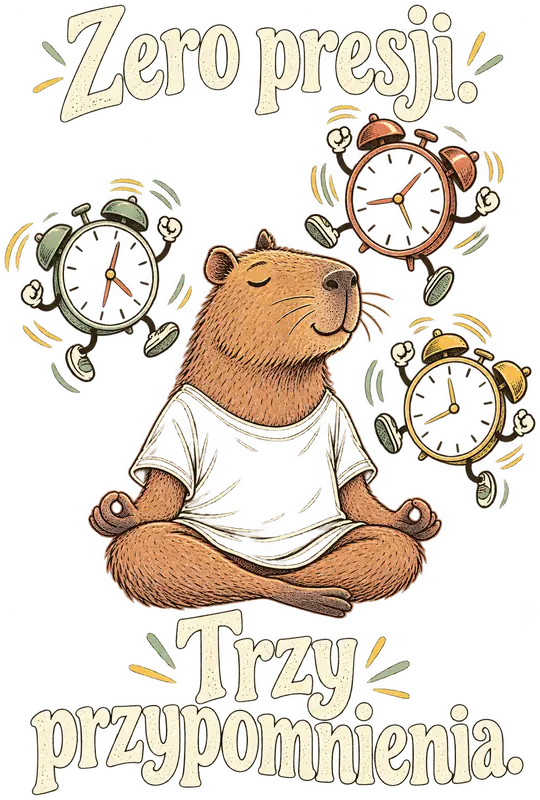 Zero presji. Trzy przypomnienia.