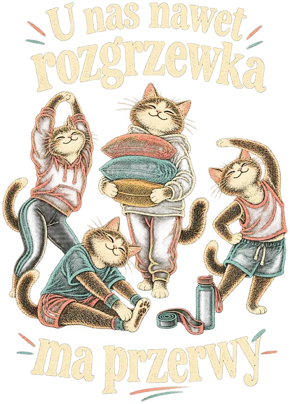 U nas nawet rozgrzewka ma przerwy