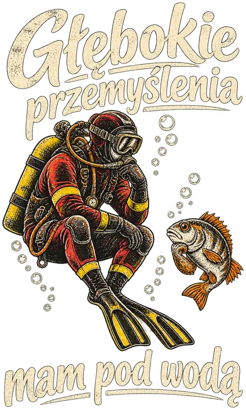 Głębokie przemyślenia mam pod wodą