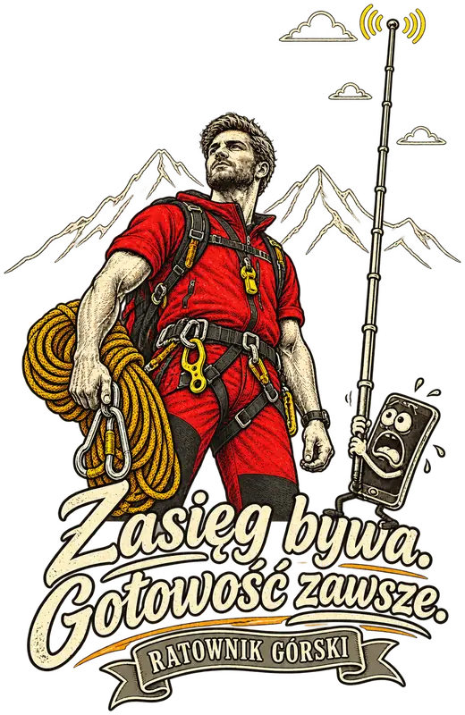 Zasięg bywa. Gotowość zawsze. – Ratownik górski