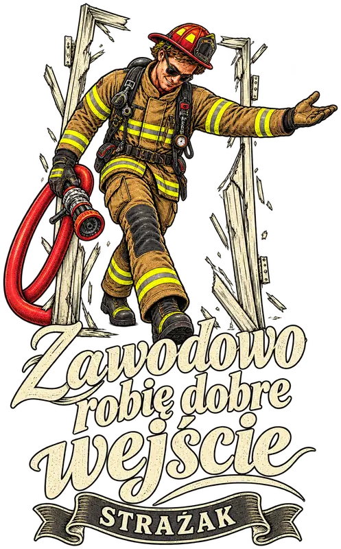 Zawodowo robię dobre wejście – Strażak