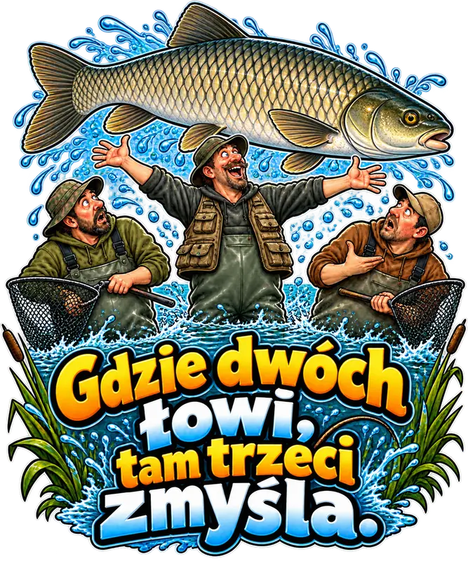 Gdzie dwóch łowi, tam trzeci zmyśla. – Amur