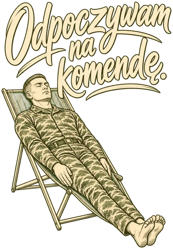 Odpoczywam na komendę.