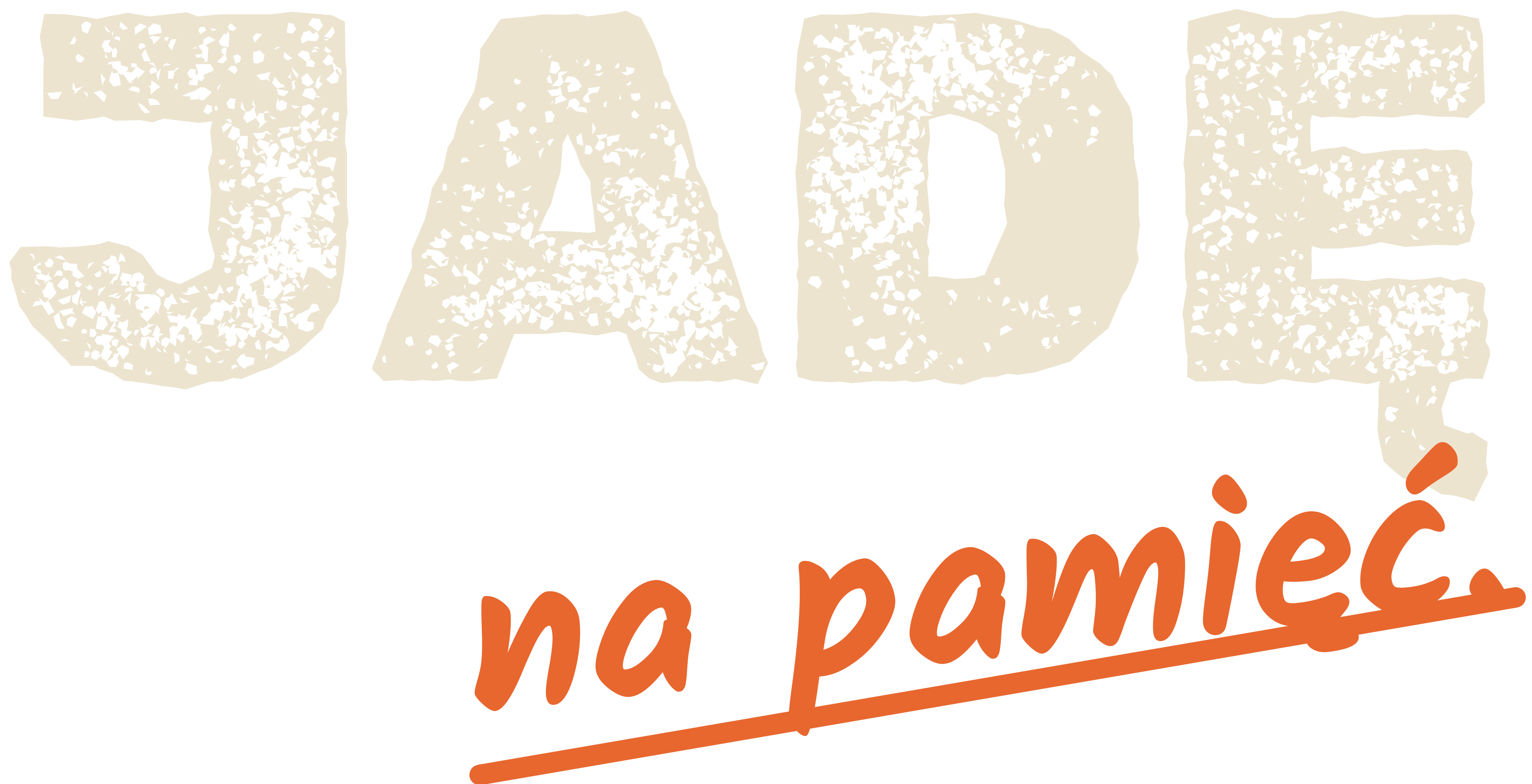 Jadę na pamięć.