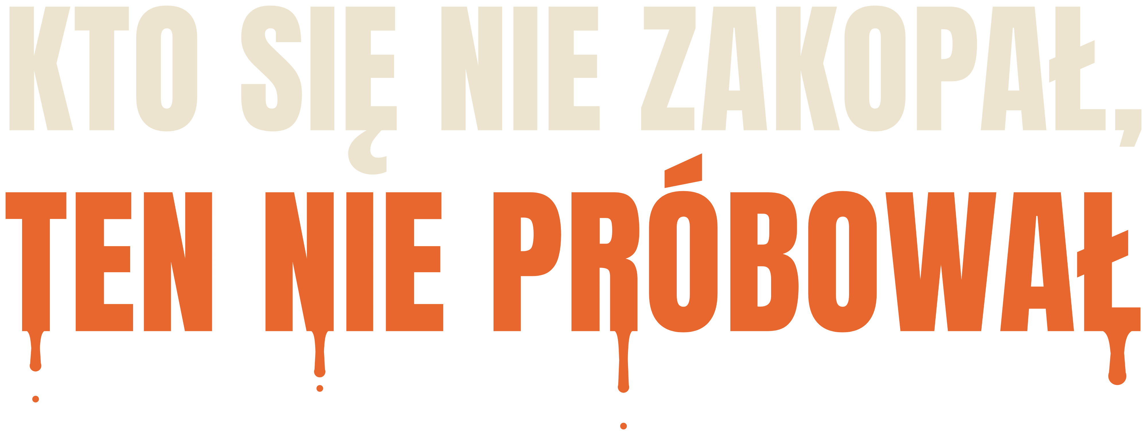 Kto się nie zakopał, ten nie próbował