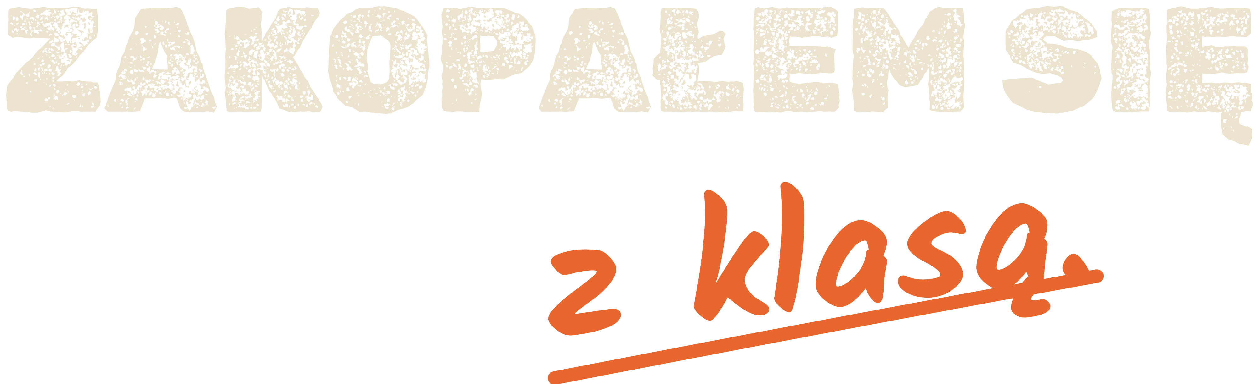 Zakopałem się z klasą.