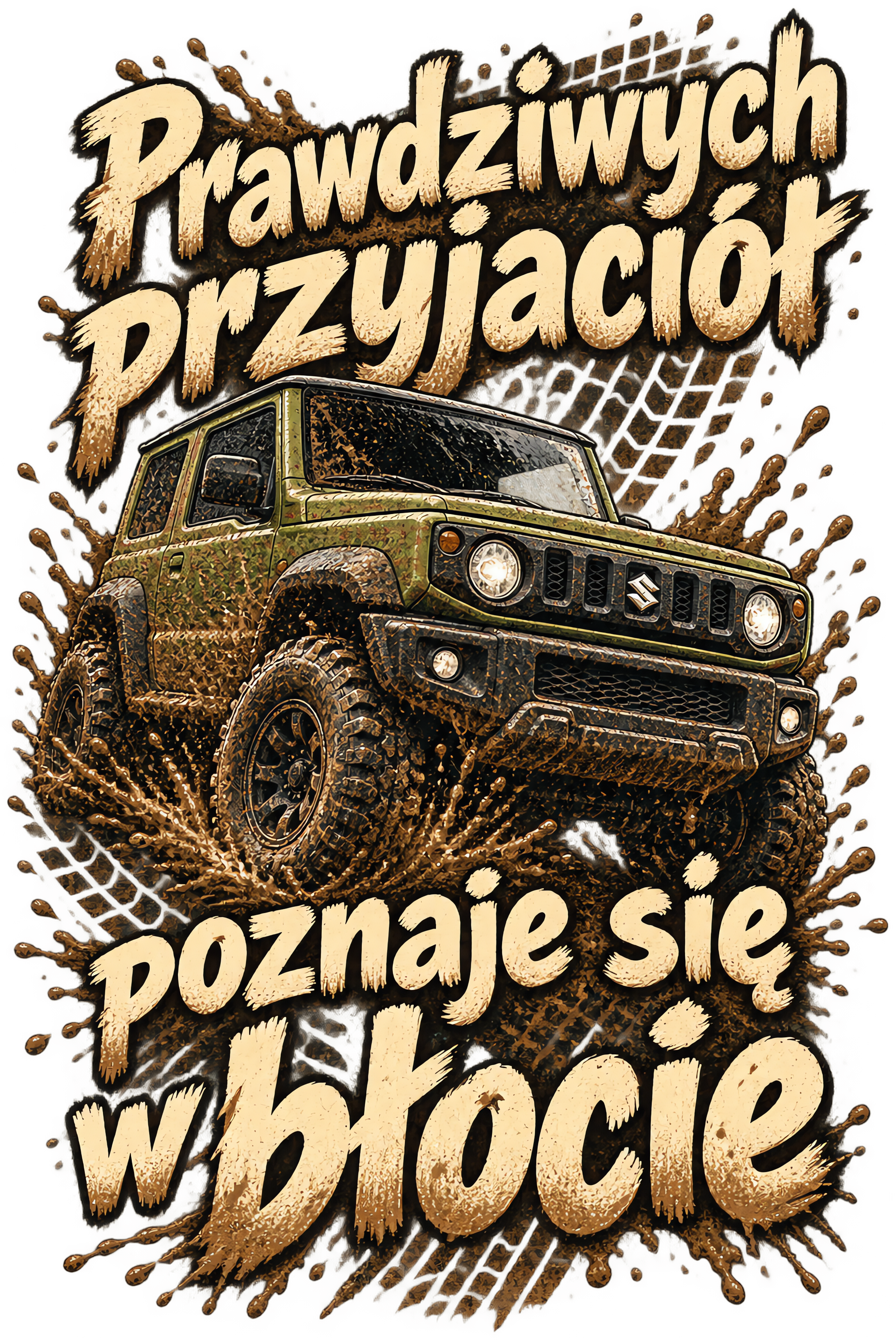 Prawdziwych przyjaciół poznaje się w błocie – Suzuki Jimny